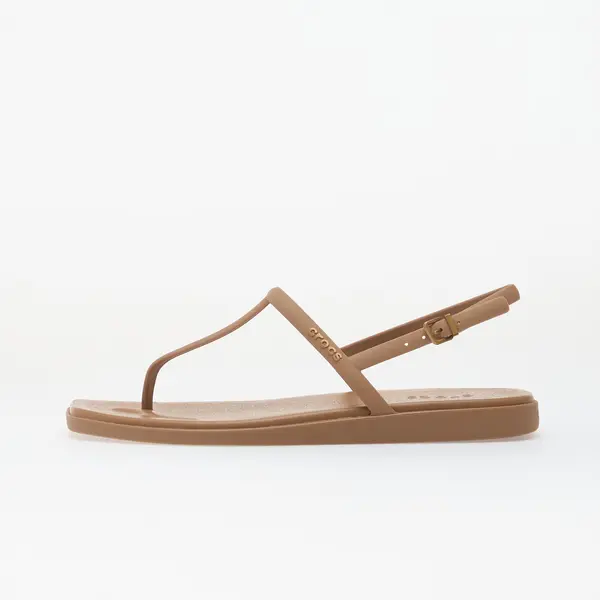 Crocs Сникърси Crocs Miami Thong Flip Milk Chocolate EUR 38-39