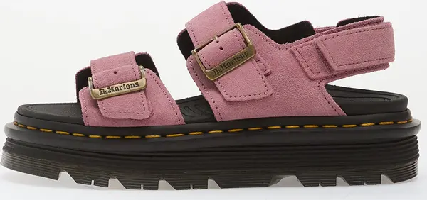 Dr. Martens Сникърси Dr. Martens Zebzag Sandal Suede Dusty Rose EUR 41