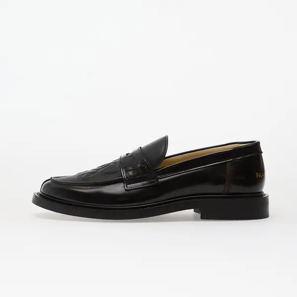 Filling Pieces Сникърси Filling Pieces Loafer Gowtu Solid Black EUR 40