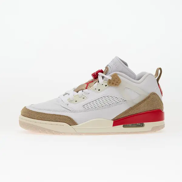 Nike Сникърси Jordan Spizike Low White/ Fire Red-Desert Camo-Sail-Lt Orewood Brn EUR 44