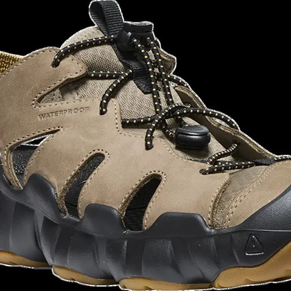 KEEN Сникърси KEEN Hyperport Fisherman Leather Brindle/ Oak Buff EUR 47