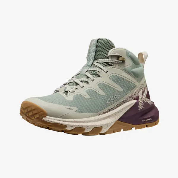 KEEN Сникърси KEEN Targhee Apex Mid Wp Women Lily Pad/ Fig EUR 37