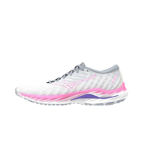 Mizuno Сникърси Mizuno Wave Inspire 19 SWhite/ H-VPink/ PPunch EUR 38