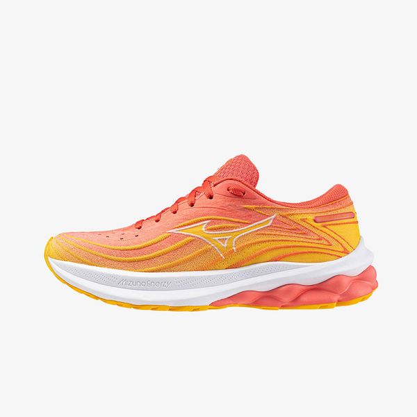 Mizuno Сникърси Mizuno Wave Skyrise 5 Dubarry/ White/ Citrus EUR 36.5