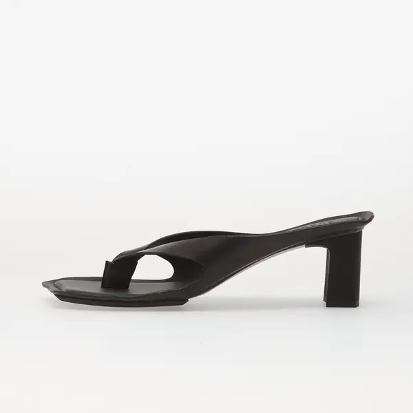 MM6 Сникърси MM6 Anatomic Leather Flip Flop Mules Black EUR 41