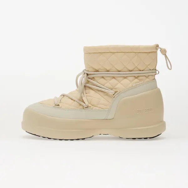 Moon Boot Сникърси Moon Boot Mezzaluna Quilted Mid Wp Cream EUR 40