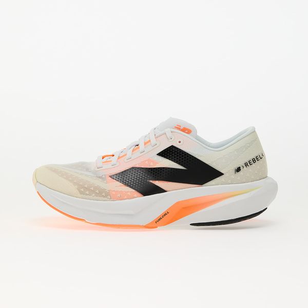 New Balance Сникърси New Balance FuelCell Rebel V4 White/ Light Yellow/ Orange EUR 41.5