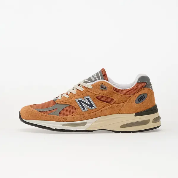 New Balance Сникърси New Balance Made in UK 991v2 Grounded Pastels Orange EUR 44