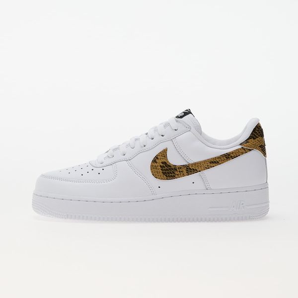 Nike Сникърси Nike Air Force 1 Low Retro Premium QS White/ Elemental Gold-Dark Hazel-Black EUR 45