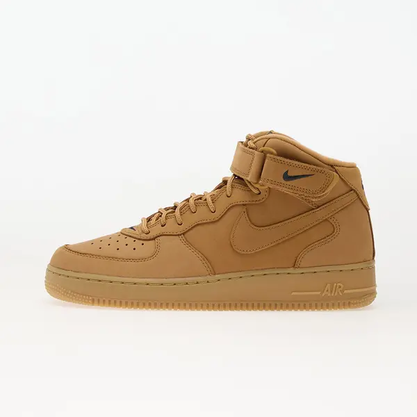 Nike Сникърси Nike Air Force 1 Mid Flax/ Flax-Outdoor Green EUR 40.5