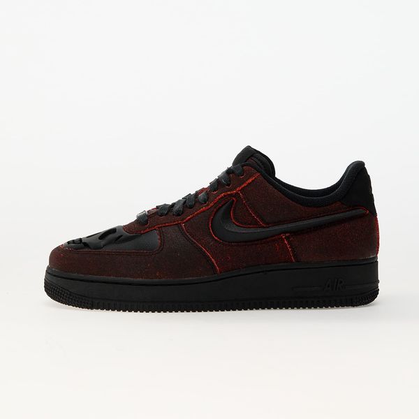 Nike Сникърси Nike Air Force 1 Retro Black/ Black-Crimson EUR 40