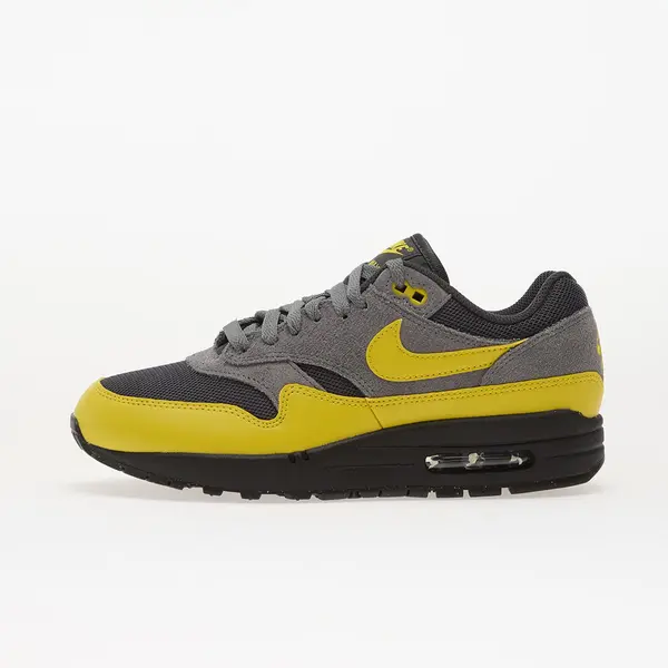 Nike Сникърси Nike Air Max 1 Ess Anthracite/ Bright Citron-Smoke Grey-Black EUR 38.5