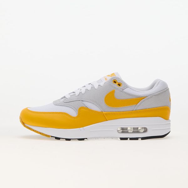 Nike Сникърси Nike Air Max 1 Ess White/ University Gold-Pure Platinum EUR 43