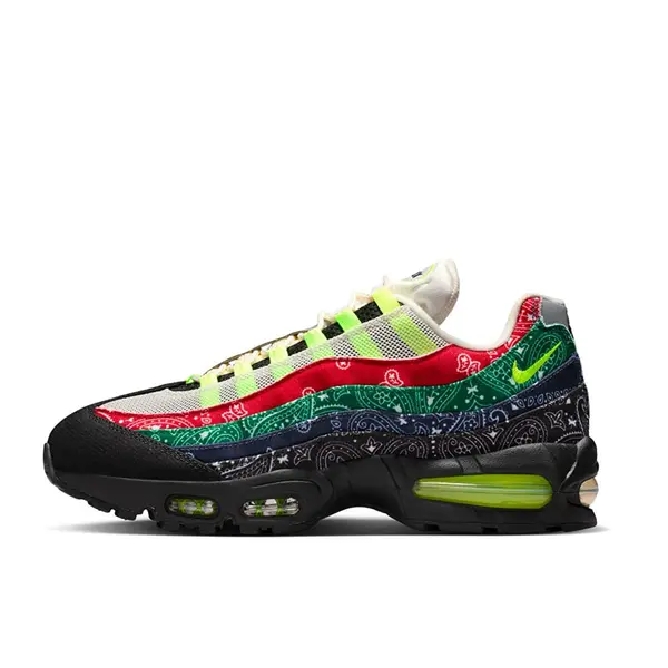Nike Сникърси Nike Air Max 95 Sp Sail/ Volt-University Red-Sport Green EUR 41