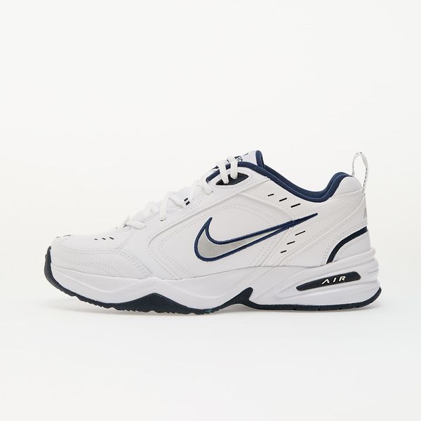 Nike Сникърси Nike Air Monarch Iv White/ Metallic Silver-Midnight Navy EUR 38.5