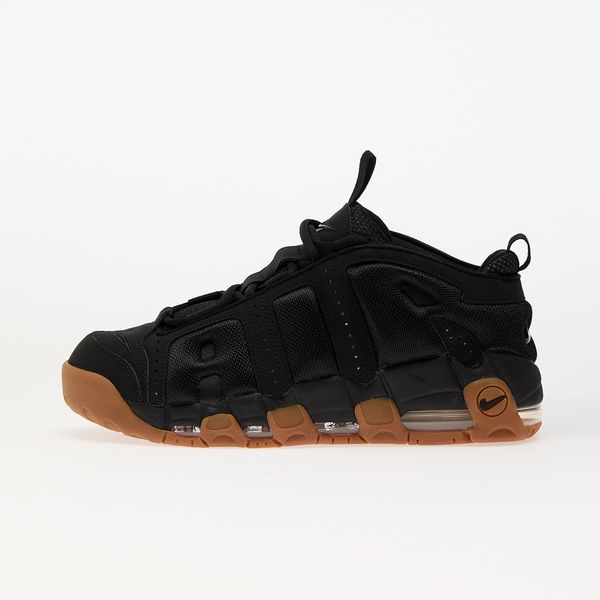 Nike Сникърси Nike Air More Uptempo Low Black/ Black-Gum Med Brown EUR 39