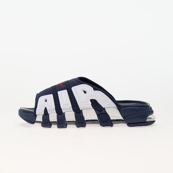 Nike Сникърси Nike Air More Uptempo Slide Midnight Navy/ University Red-White-Clear EUR 38.5
