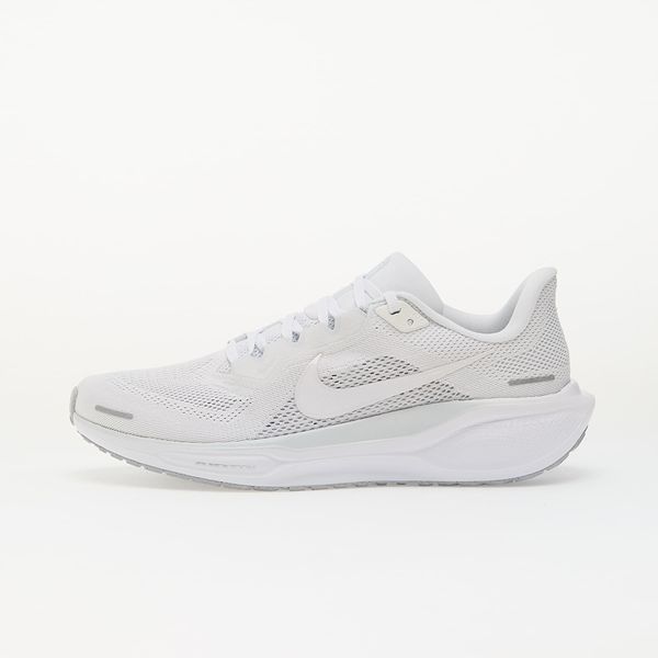 Nike Сникърси Nike Air Zoom Pegasus 41 White/ White-Pure Platinum-Mtlc Silver EUR 41