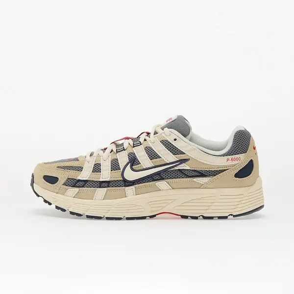Nike Сникърси Nike P-6000 Lt Khaki/ Pale Ivory-Thunder Blue-Cool Grey-Univ Red EUR 46