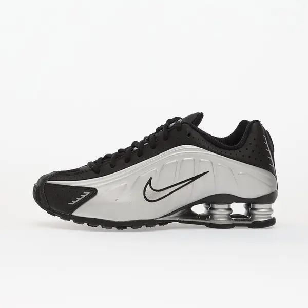 Nike Сникърси Nike Shox R4 Metallic Silver/ Metallic Silver-Black EUR 41