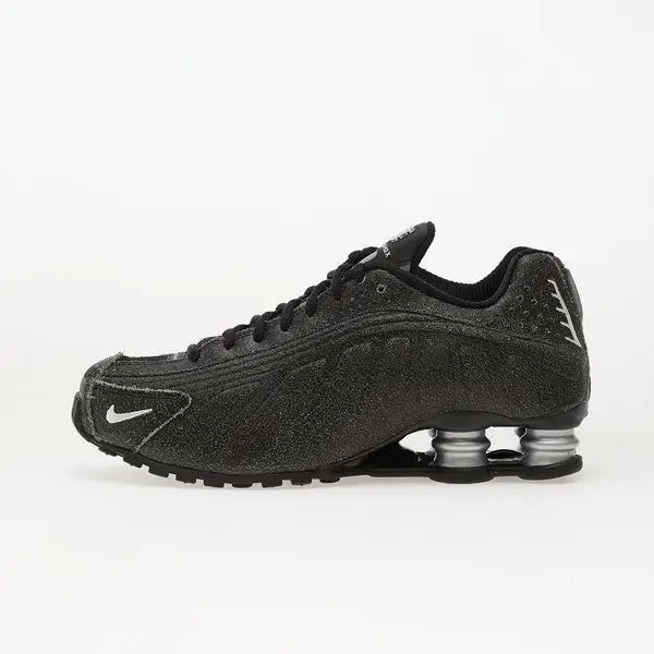 Nike Сникърси Nike Shox R4 Qs Black/ Sail-Lt Smoke Grey-Metallic Silver EUR 44