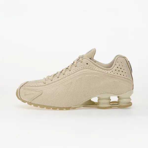 Nike Сникърси Nike Shox R4 Qs Natural/ Net-Metallic Silver EUR 39