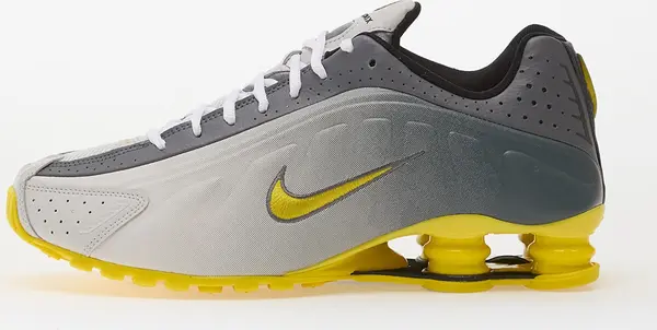 Nike Сникърси Nike Shox R4 Se Vast Grey/ Brt Citron-Lt Graphite-Smoke Grey-White-Black EUR 44.5