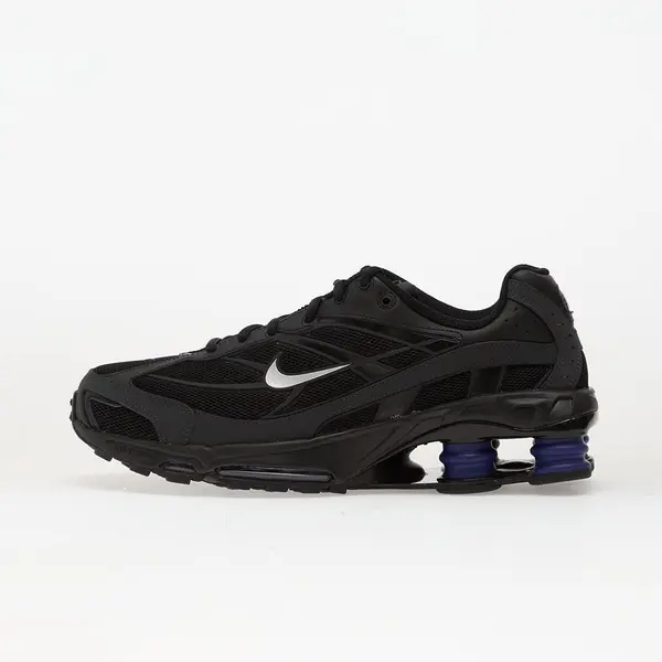 Nike Сникърси Nike Shox Ride 2 Black/ Metallic Silver-Deep Royal Blue EUR 38.5