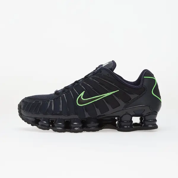 Nike Сникърси Nike Shox TL Thunder Blue/ Black-Obsidian-Green Strike EUR 44.5