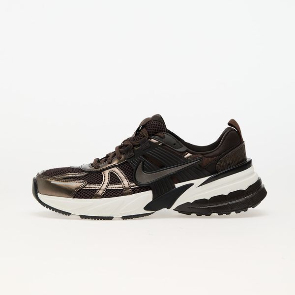 Nike Сникърси Nike V2K Run Velvet Brown/ Baroque Brown-White-Black EUR 45