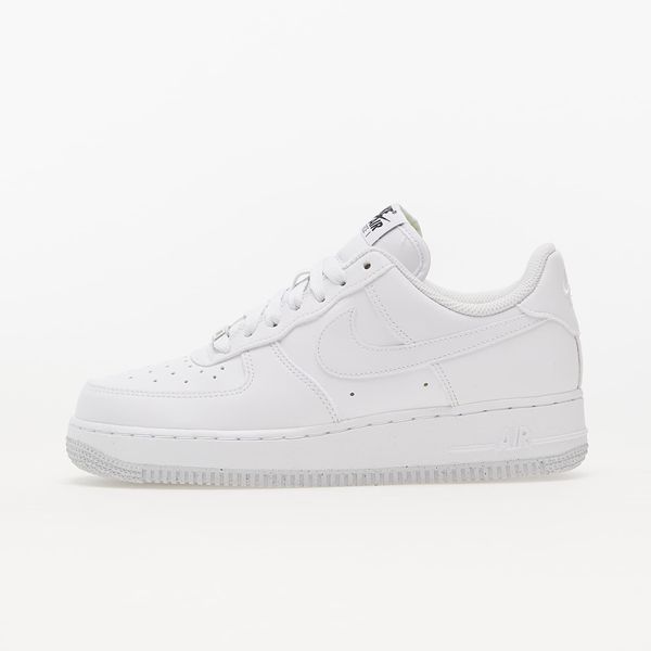 Nike Сникърси Nike W Air Force 1 '07 Next Nature White/ White-Black-Metallic Silver EUR 35.5