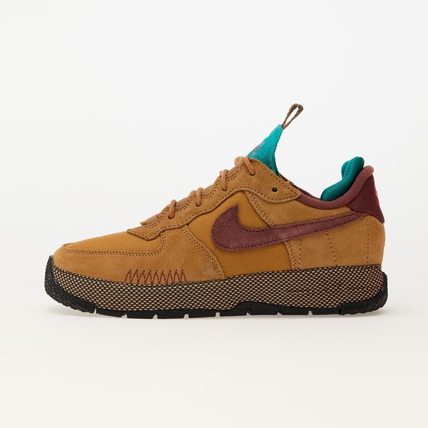Nike Сникърси Nike W Air Force 1 Wild Flax/ Red Sepia-Teal Charge-Black EUR 40.5