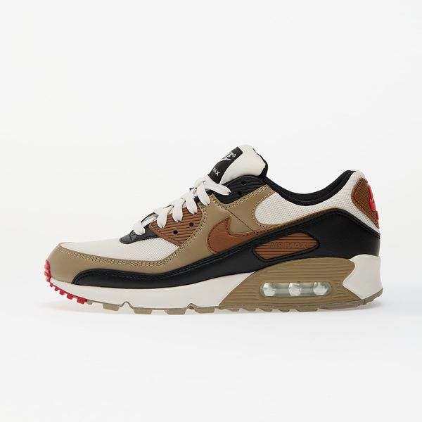 Nike Сникърси Nike W Air Max 90 Phantom/ Lt British Tan-Black-Fire Red EUR 39