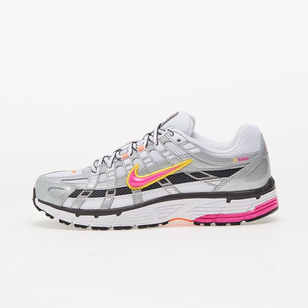 Nike Сникърси Nike W P-6000 White/ Laser Fuchsia-Mtlc Platinum EUR 45