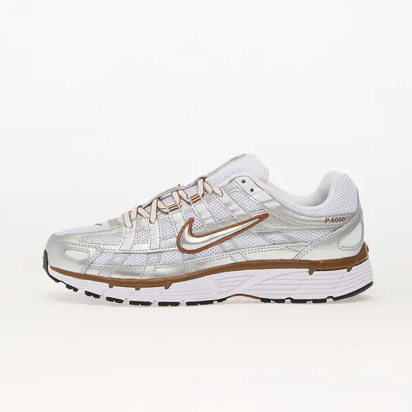 Nike Сникърси Nike W P-6000 White/ Mtlc Silver-Lt British Tan-Sail EUR 45