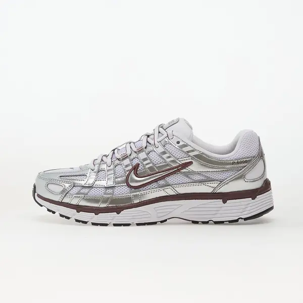 Nike Сникърси Nike W P-6000 White/ Tattoo-Metallic Silver-Black EUR 42