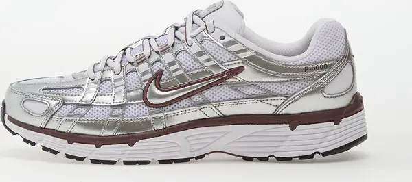 Nike Сникърси Nike W P-6000 White/ Tattoo-Metallic Silver-Black EUR 42.5