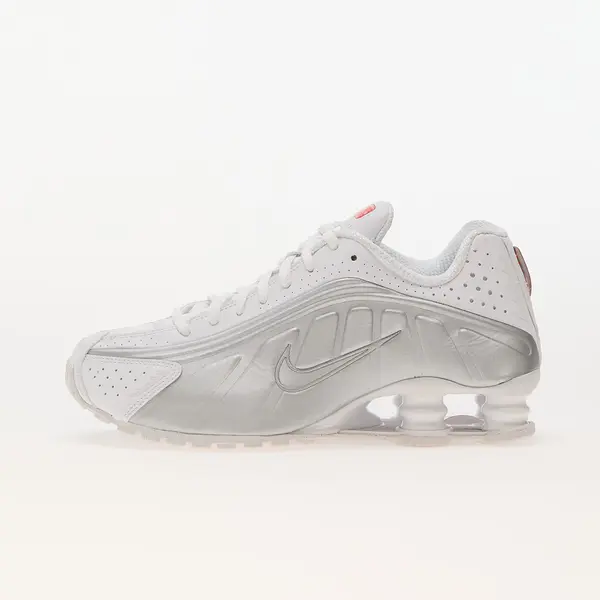 Nike Сникърси Nike W Shox R4 White/ White-Metallic Silver-Max Orange EUR 45.5