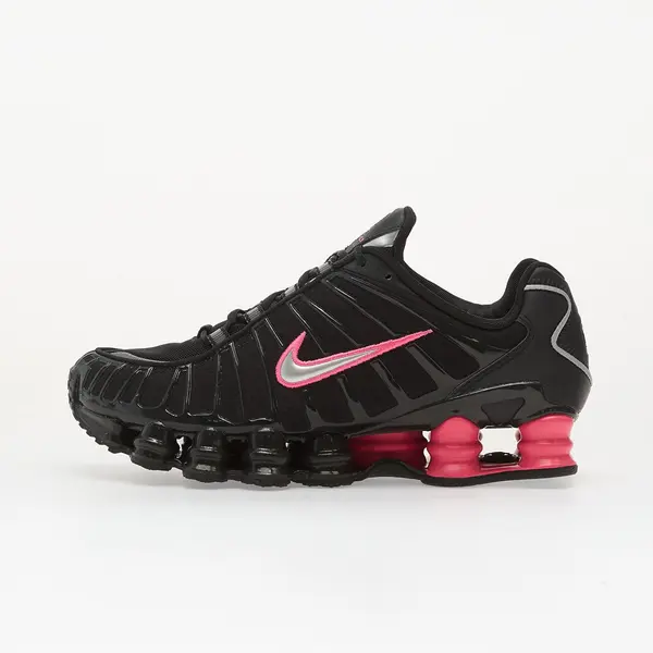 Nike Сникърси Nike W Shox Tl Off Noir/ Metallic Silver-Hyper Pink EUR 45.5