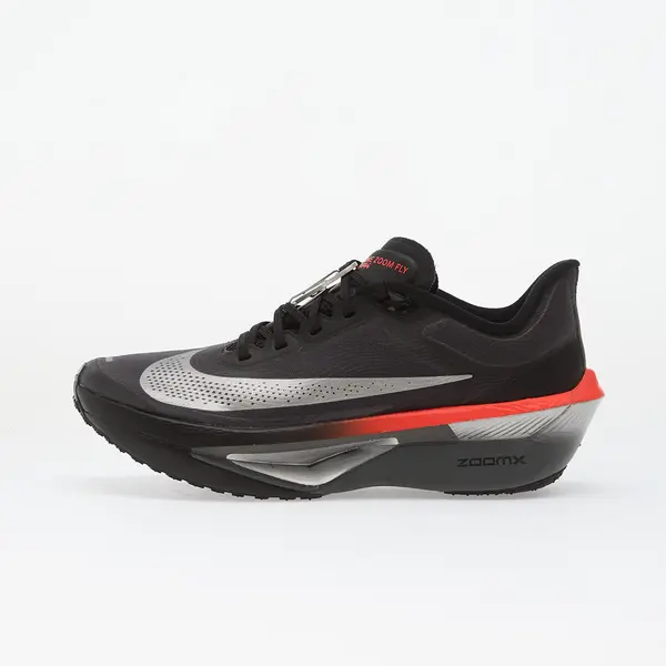 Nike Сникърси Nike Zoom Fly 6 Black/ Metallic Silver-Bright Crimson EUR 41