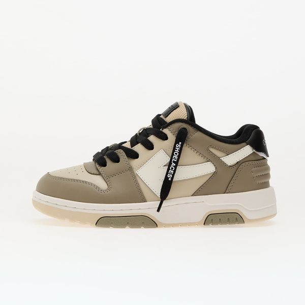 OFF-WHITE KIDS Сникърси Off-White Kids Out Of Office Olive Green Light Brown EUR 32