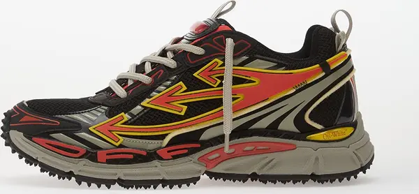 Off-White Сникърси Off-White M Be Right Back Mesh Black/ Coral Red EUR 43