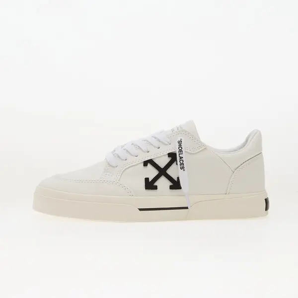 Off-White Сникърси Off-White M Vulc Low Canvas White/ Black EUR 42