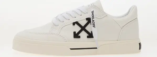 Off-White Сникърси Off-White M Vulc Low Canvas White/ Black EUR 42