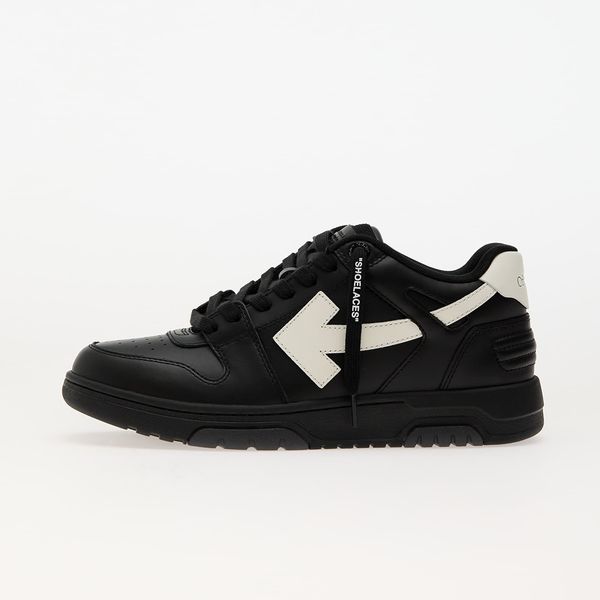 Off-White Сникърси Off-White Out Of Office Calf Leather Black White EUR 43