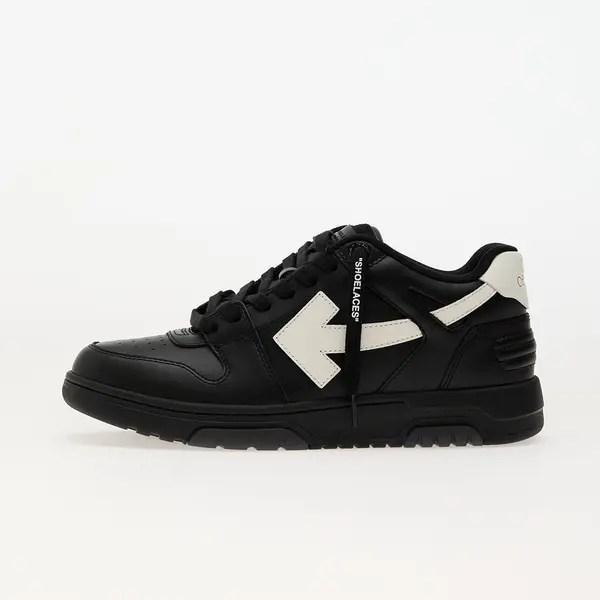 Off-White Сникърси Off-White Out Of Office Calf Leather Black White EUR 46
