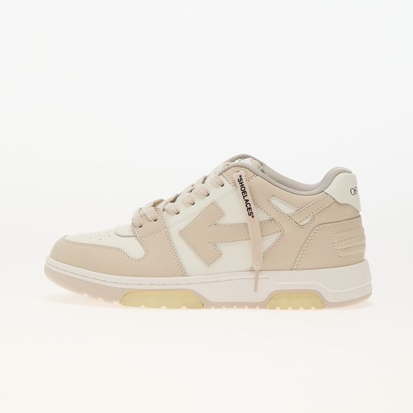 Off-White Сникърси Off-White Out Of Office Calf Leather White Beige EUR 37