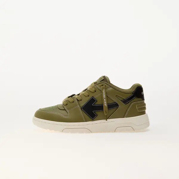 OFF-WHITE KIDS Сникърси Off-White Out Of Office Olive Green - Black EUR 36