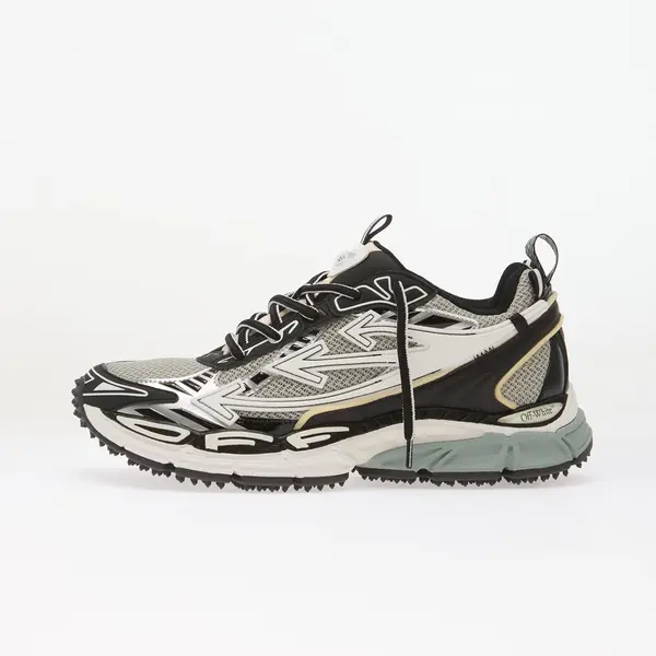 Off-White Сникърси Off-White Ow Be Right Back Light Grey/ Black EUR 37