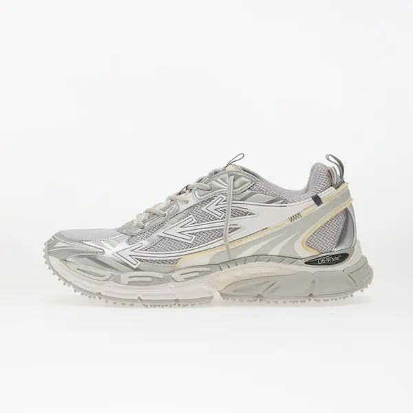 Off-White Сникърси Off-White Ow Be Right Back Mesh Grey/ Silver EUR 41